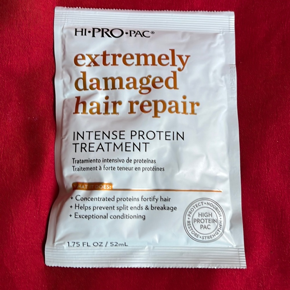 hi pro pac hair repair packet